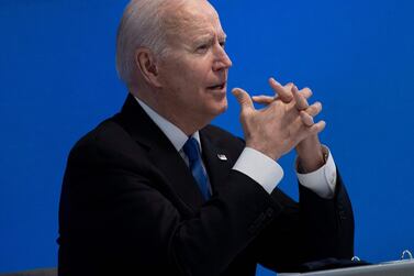 US President Joe Biden authorised military strikes in response to attacks on US troop positions in Iraq. AFP