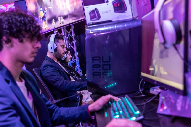 Dubai Esports and Games Festival has returned for the second year. All photos: Antonie Robertson / The National