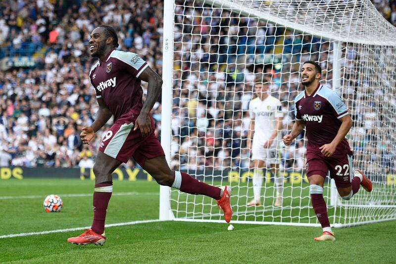 West Ham v Brentford (5pm): West Ham returned to winning ways with a narrow win at Leeds on Saturday, with Michail Antonio's 90th-minute goal earning the Hammers all three points. Brentford continued their fine start to the season by drawing with Liverpool in a six-goal thriller but are set to be edged out at the London Stadium. West Ham 2 Brentford 1. AFP