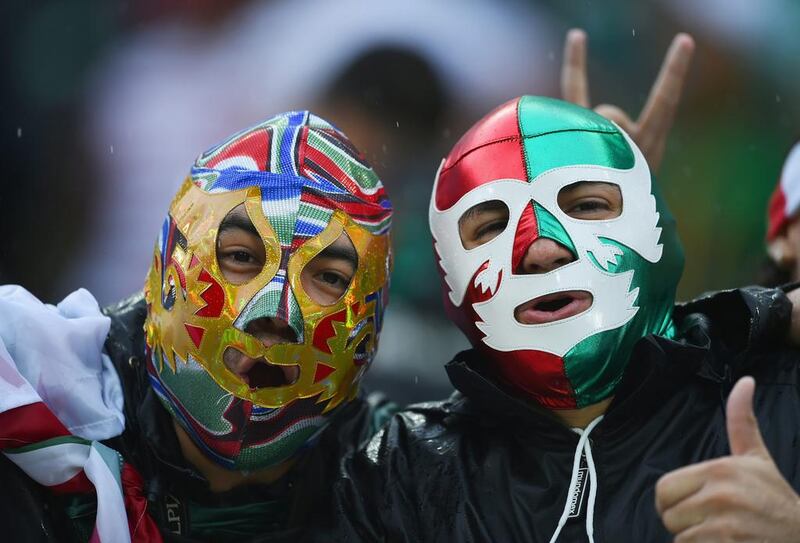 Mexico fans. Matthias Hangst / Getty Images
