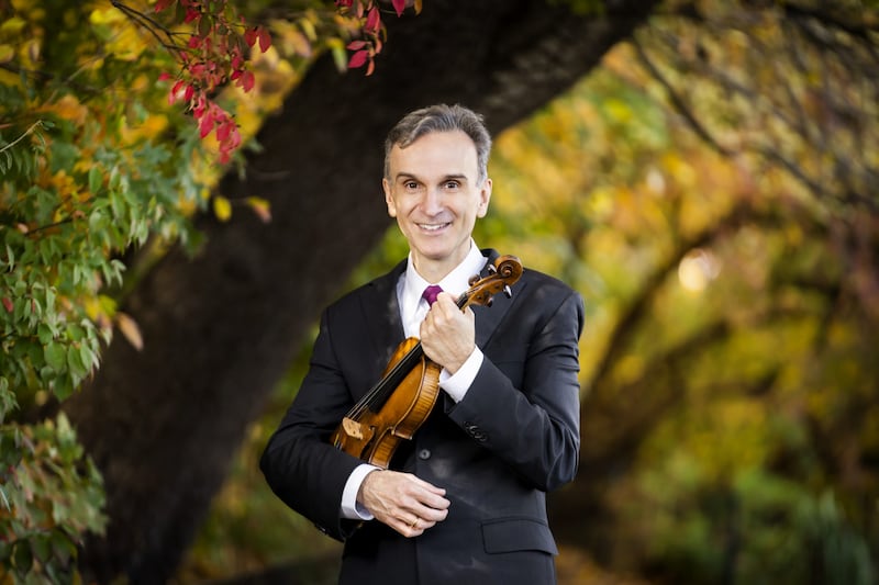 US violinist Gil Shaham will perform at Dubai Opera as part of the month-long classical music festival starting in May. Photo: Chris-Lee