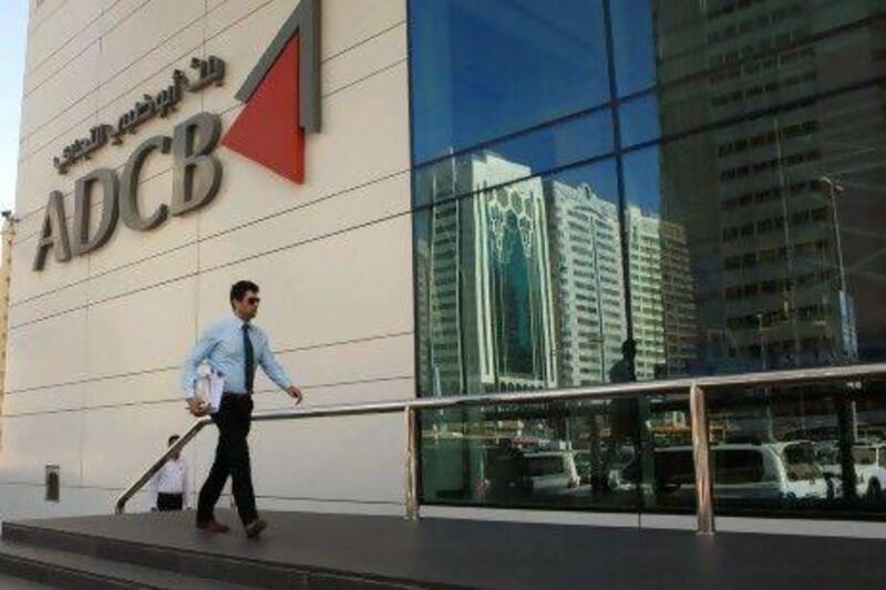 ADCB's board approved a Dh816.7m cash dividend of 20 per cent, its first dividend payment since 2008. Ravindranath K / The National