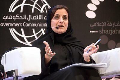 Sheikha Lubna Al Qasimi. Photo: Antonie Robertson / The National