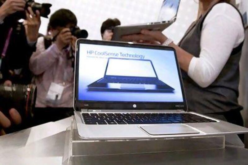 The new Hewlett-Packard Spectre XT. Jonathan Browning for The National