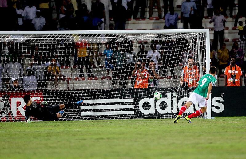 Mexico, quarter-final: In an appropriately thrilling match, Ochoa's 80th-minute goal was soon equalised by Brazil's Nathan in the 85th, and the teams eventually went to penalties. Each made all but one of their first 10 kicks before Mosquito finally missed for the Brazilians and Diaz clinched it for the Mexicans. Satish Kumar / The National