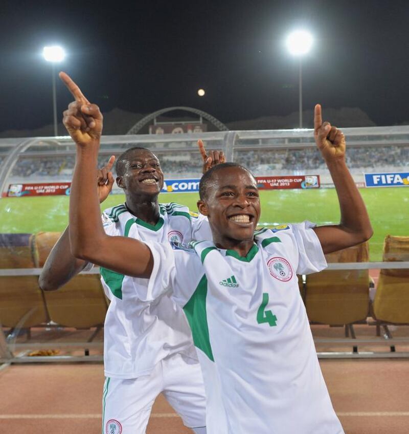 Nigeria shocked Mexico 6-1. Stuart Franklin / Getty Images

