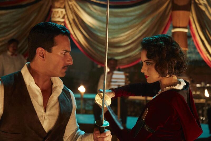 A scene from Rangoon. Courtesy Viacom 18 Motion Pictures