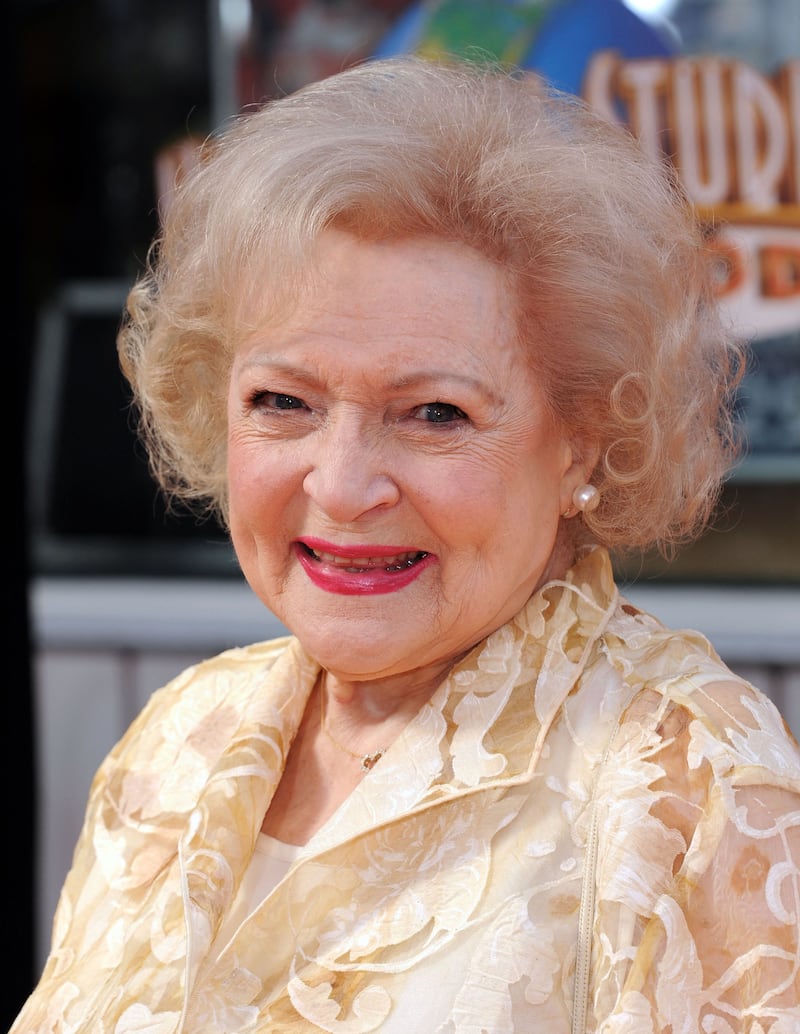 DECEMBER: Betty White, January 17, 1922 - December 31, 2021. Betty White died aged 99, less than a month before her 100th birthday. AFP