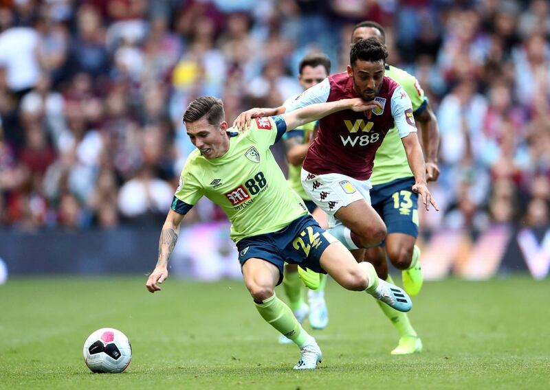 Left midfield: Harry Wilson (Bournemouth) – A specialist at long-range goals opened his Bournemouth account in typical fashion with a spectacular strike against Aston Villa. AP Photo