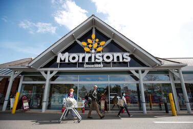 A Morrisons store is pictured in St Albans, Britain. Reuters