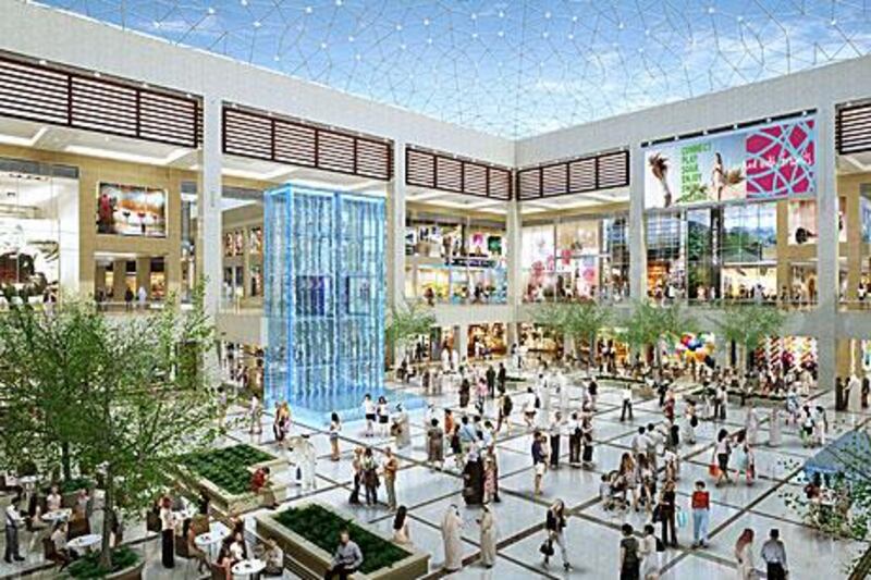 This is the biggest retail development under construction in Abu Dhabi and should be finished by next year. The giant shopping centre takes up 235,000 square metres and includes 50 major and local brands as well as a Geant hypermarket and a 14-screen cine???