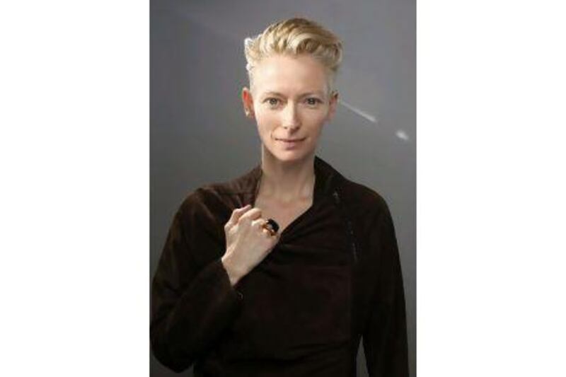 Could Tilda Swinton as Julian Assange in Wikileaks: The movie play in theatres next year? Carlo Allegri / AP Photo