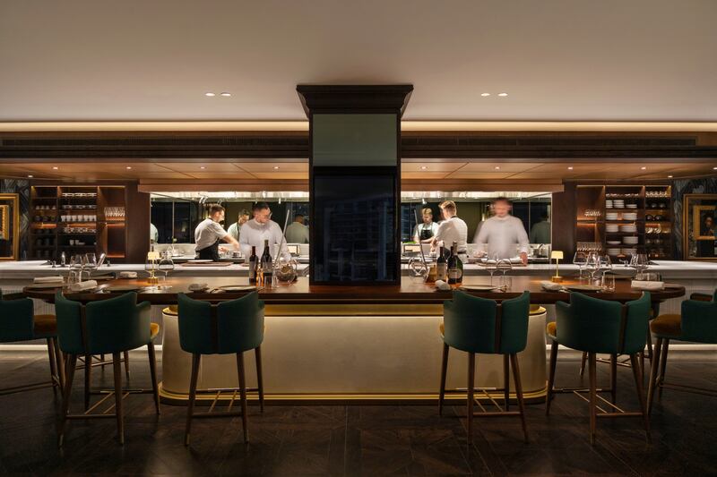 The 22-seater Row on 45 in Dubai is chef Jason's Atherton most recent fine-dining venture. Photo: Row on 45