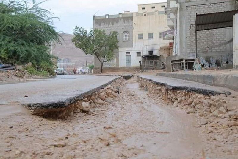 Flooding in Yemen. Ali Mahmood Mohamed for The National