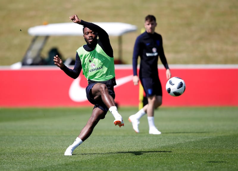 England's Nathaniel Chalobah during training. Carl Recine / Action Images via Reuters