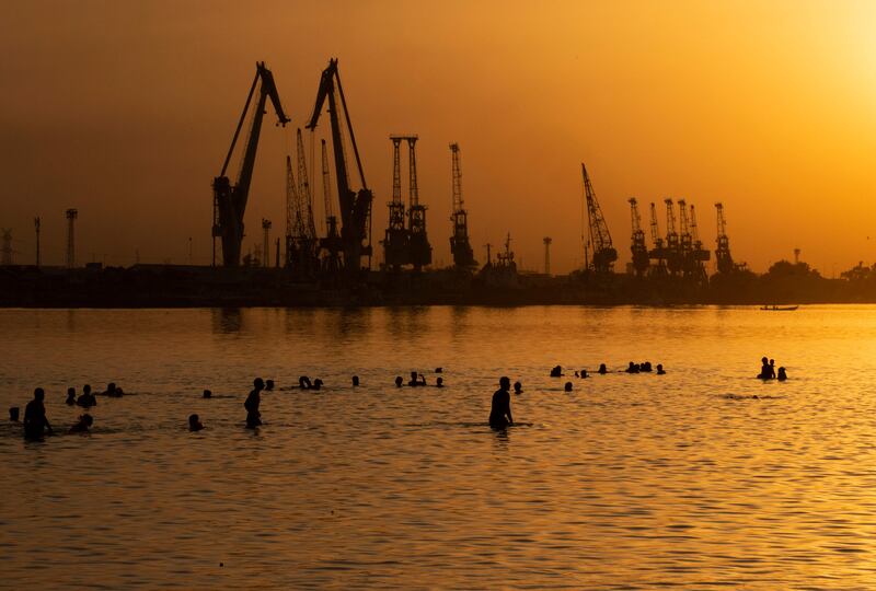 The southern Iraqi city of Basra is among those experiencing a summer heatwave. AFP