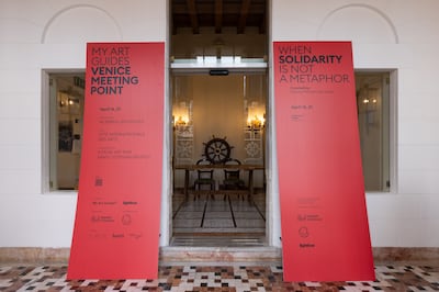 Solidarity is Not a Metaphor is running until Sunday. Photo: Alserkal Initiatives and Cite internationale des arts