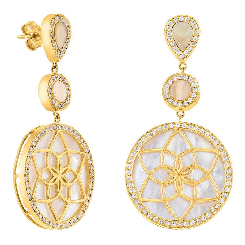 Earrings from the Dream Catcher collection from MKS Jewellery