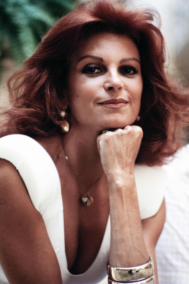Milva in Monaco on August 15, 1986 during a photo session. AFP