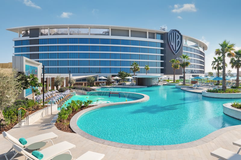 3. The family pool at WB Abu Dhabi, Curio Collection by Hilton. Photo: Hilton