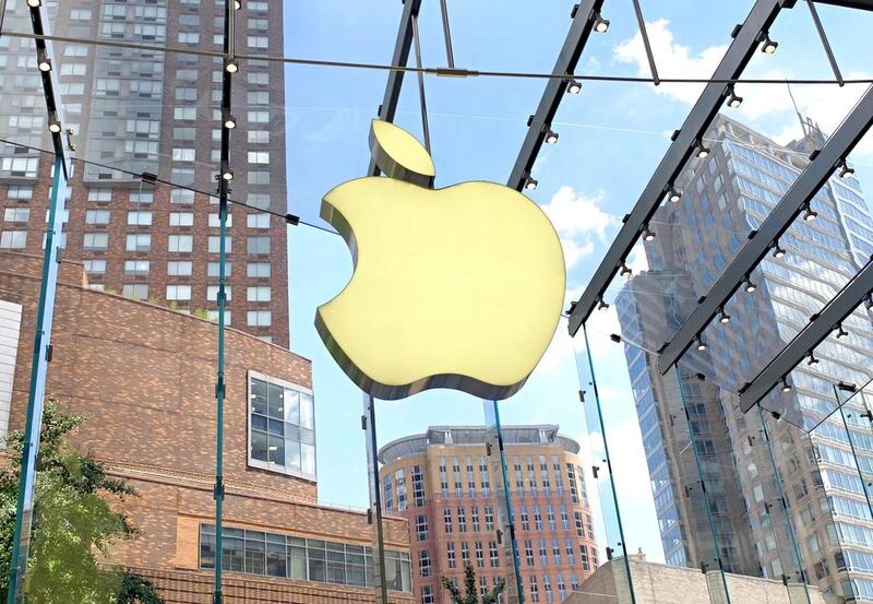 Apple reported a steep slump in third quarter revenue and profit, but beat analyst projections. Kena Betancur / Getty Images / AFP