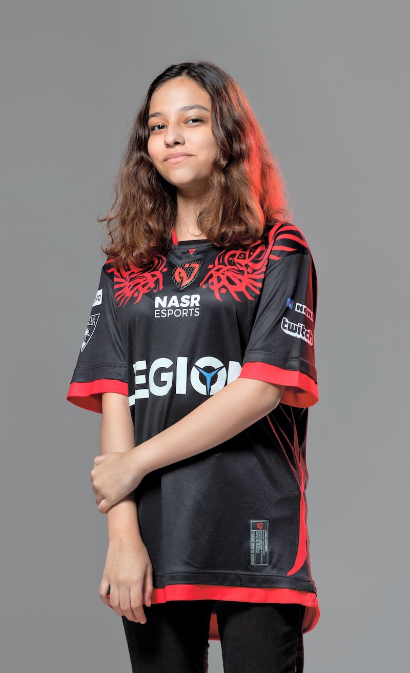 Mariam Maher is a professional eSports athlete from Bahrain. Courtesy Lenovo