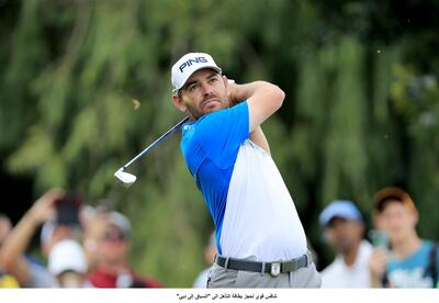 JOHANNESBURG, SOUTH AFRICA - DECEMBER 09: Louis Oosthuizen of South Africa plays his tee shot on te par 3, 17th hole during the final round of the South African Open on the Firethorn Course at Randpark Golf Club on December 09, 2018 in Johannesburg, South Africa. (Photo by David Cannon/Getty Images)