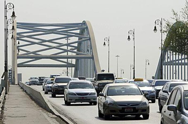 The auditors pinpointed Maqta Bridge as one place that could use clearer signs.