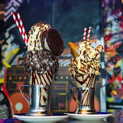 CrazyShakes at Black Tap, one of the restaurant's participating in the competition