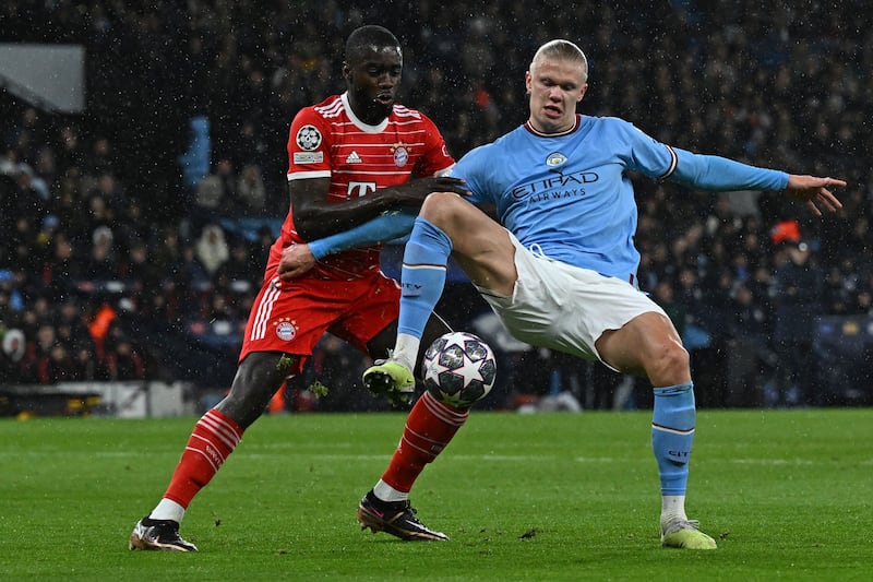 Erling Haaland - 9. Assisted the second goal with a cross to Bernardo Silva before netting himself, reacting quickest to Stones's header across the face of goal to put his side three up in the 70th minute. AFP