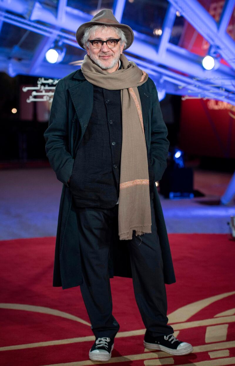 Director Elia Suleiman attends the 18th annual Marrakech International Film Festival, in Marrakech, Morocco, on Wednesday, December 4, 2019. AFP