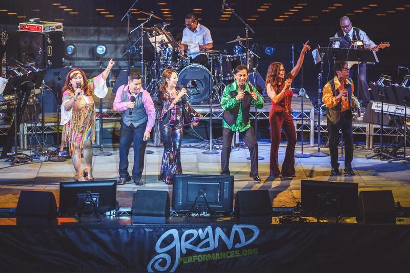 The Union, from left to right, Jo-Ann Visitacion, Fulton Montoya, Jessica Casas, Nino de Jesus, Eva Caparas, and Jet Montelibano. Photo by Jasmine Safaeian