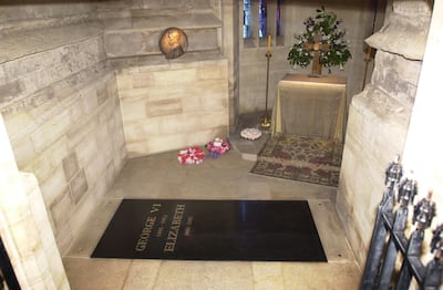 The George VI Memorial Chapel in St George's Chapel, Windsor. Getty Images