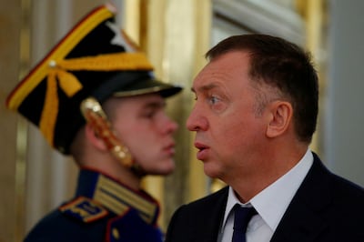 Russian oligarch Oleg Deripaska was sanctioned by the UK government over his links to the Kremlin. Reuters