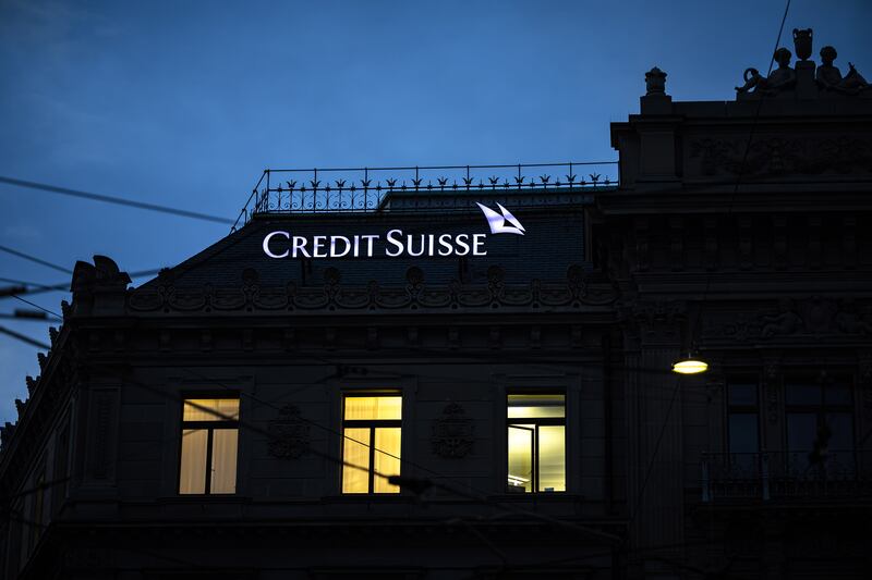 Changes in the valuation of Saudi National Bank's investment in Credit Suisse have no impact on the Tadawul-listed lender's growth plans and forward-looking guidance for 2023, the Saudi bank said. Photo: EPA