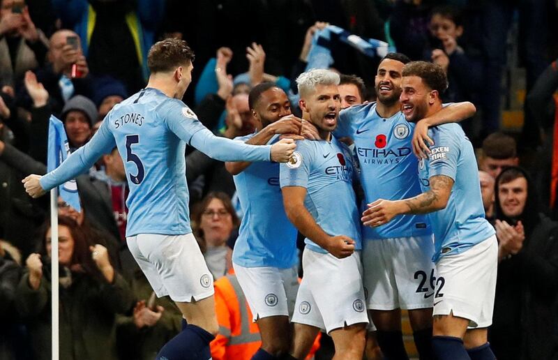 PREDICTION: West Ham 1-3 Manchester City. Why? The Man City juggernaut looks to be working nicely through the gears and Pep Guardiola's side head to the London Stadium on a seven-match winning run, including the emphatic victory over rivals Manchester United before the international break. West Ham are much-improved from the side which struggled so badly at the start of the season, but they will be no match for City. Reuters