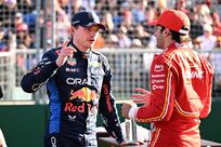 Max Verstappen takes Australian GP pole as Carlos Sainz promises to go 'flat out'