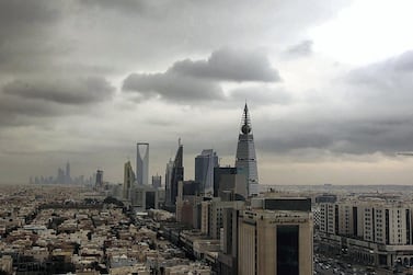 The Riyadh skyline. Inflation in Saudi Arabia is set to moderate in 2019, Fitch Solutions says. Reuters
