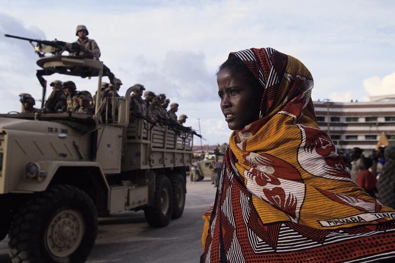Somalia in the late 1980s is the setting for Nadifa Mohamed’s novel The Orchard of Lost Souls. Les Stone / Sygma / Corbis 

