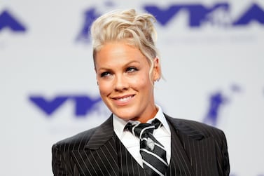 US pop star Pink will be honoured at the 2019 Brit Awards. REUTERS