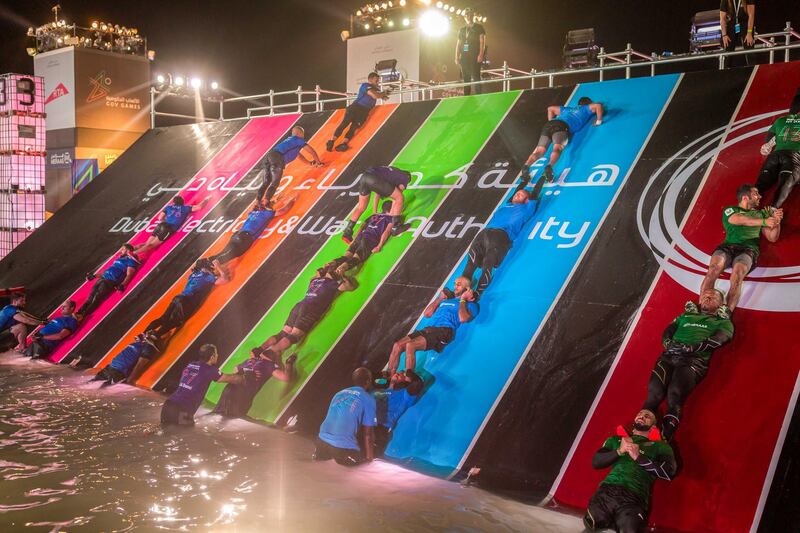 Dubai, United Arab Emirates, May 11, 2018: Government Games at Kite Beach in Dubai on May 11, 2018. Christophe Viseux, www.christopheviseux.com