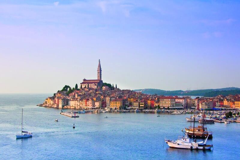 Rovinj, on the Istria Peninsula, is positioned on a steep hill that overlooks the sea. The town is full of narrow cobblestoned alleys and bell towers, with plenty of activities for travellers across a wide range of energy levels. Jose Fuste Raga / Corbis