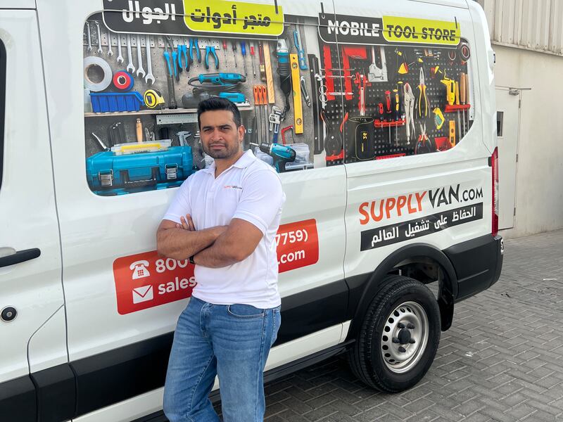 Ali Asgar Raja, founder and chief executive of SupplyVan. Photo: SupplyVan