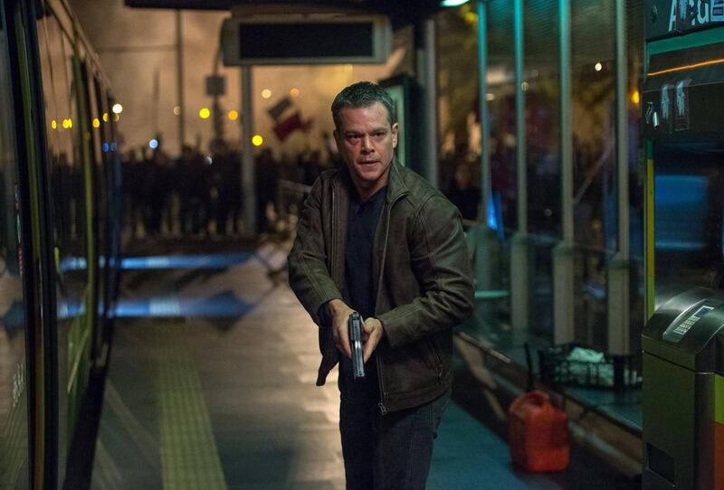Matt Damon in Jason Bourne. Jasin Boland / Universal Pictures via AP Photo