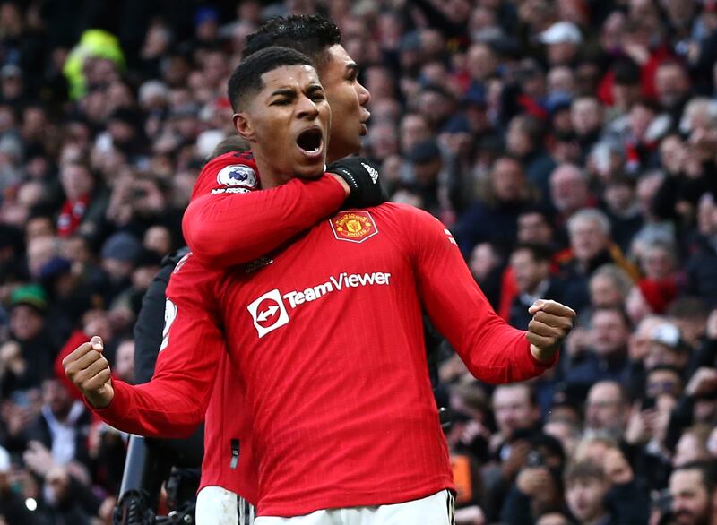 Saturday, January 14 - Man United 2 (Fernandes 78', Rashford 82') Man City 1 (Grealish 60'): Two goals in four minutes helped turn the derby on its head, the first coming in controversial circumstances when Bruno Fernandes scored despite Marcus Rashford clearly being in an offside position ahead of the finish. United have now lost only once in 19 games in all competitions. Manager Erik ten Hag said: "The belief is back and we're in a good direction." EPA