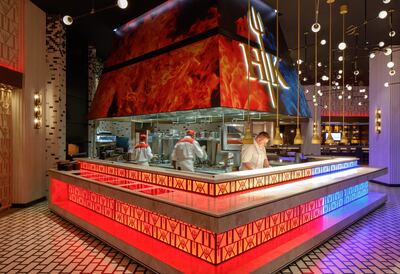 Gordon Ramsay’s Hell’s Kitchen. Photo: Caeser's Palace Bluewaters Dubai 