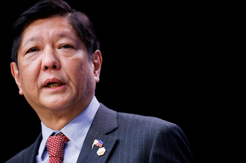 Philippine President Ferdinand Marcos Jr during a summit in Brussels last December. Reuters