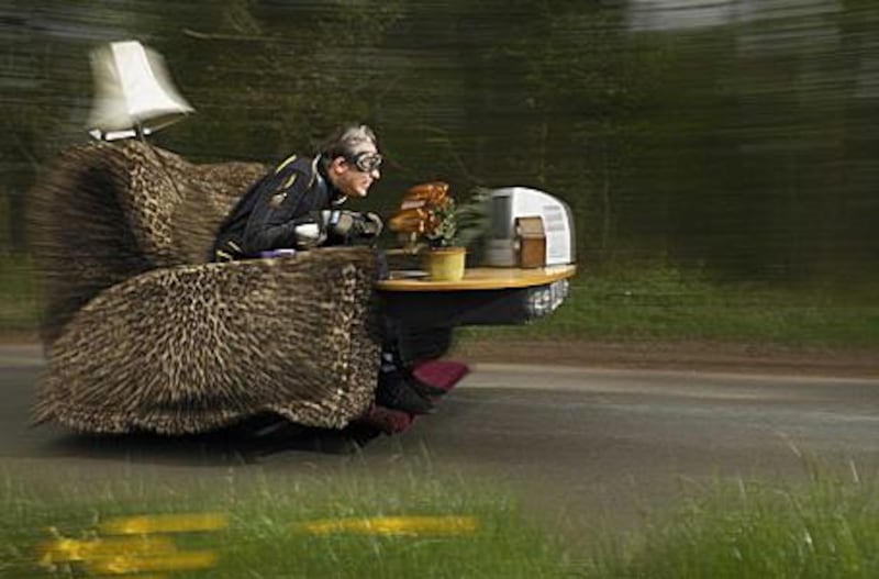 The leopard-print Casual Lofa, the brainchild of Edd China, has been turning heads since 1999. It has a top speed of 140kph.