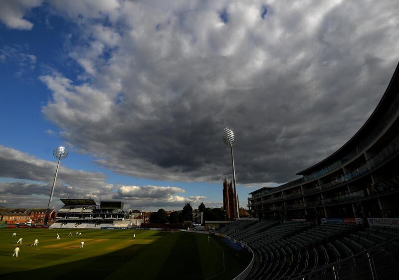 Day 1 of the County Championship match between Somerset and Gloucestershire at the County Ground in Taunton, England, on Thursday, April 15. Getty