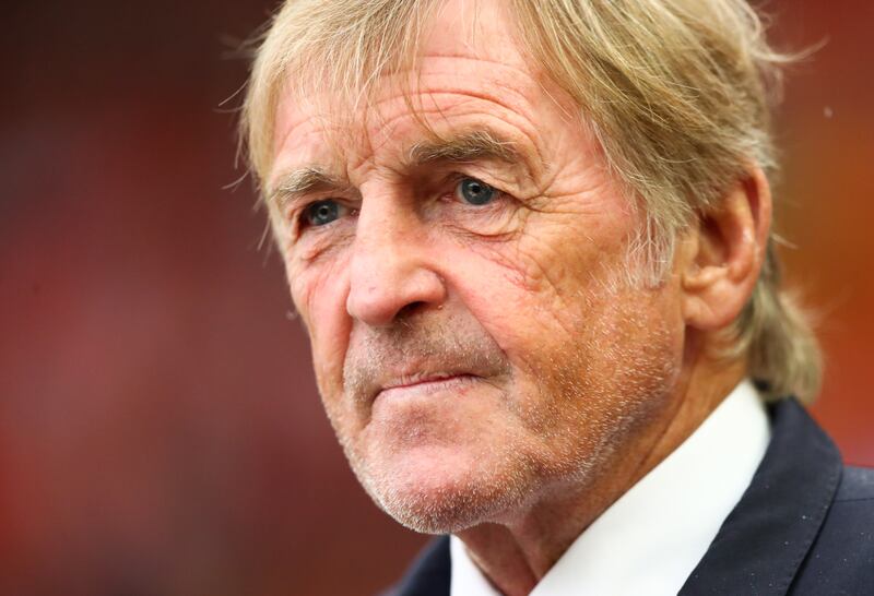 Former Liverpool manager Kenny Dalglish during the Legends match at Anfield. PA
